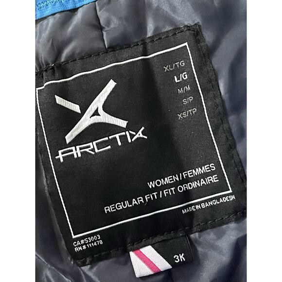 ARCTIX Thermatech Snow Pants Women’s Large Blue Ski Snowboard Activewear NEW - Picture 9 of 16